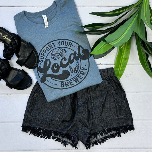 Support Local Brewery Graphic Tee