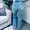 Isabella Distressed Ankle Denim