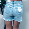 Zesta Distressed Denim Shorts