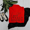 Custom | Inspiring Teacher Quarter Zip Top